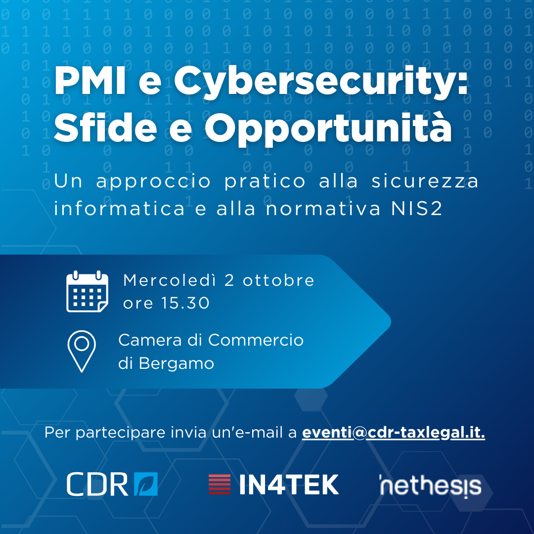 PMI E CYBERSECURITY: SFIDE E OPPORTUNITÀ